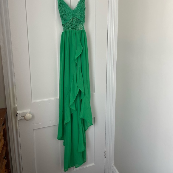 Green Maxi Dress - Picture 2 of 4